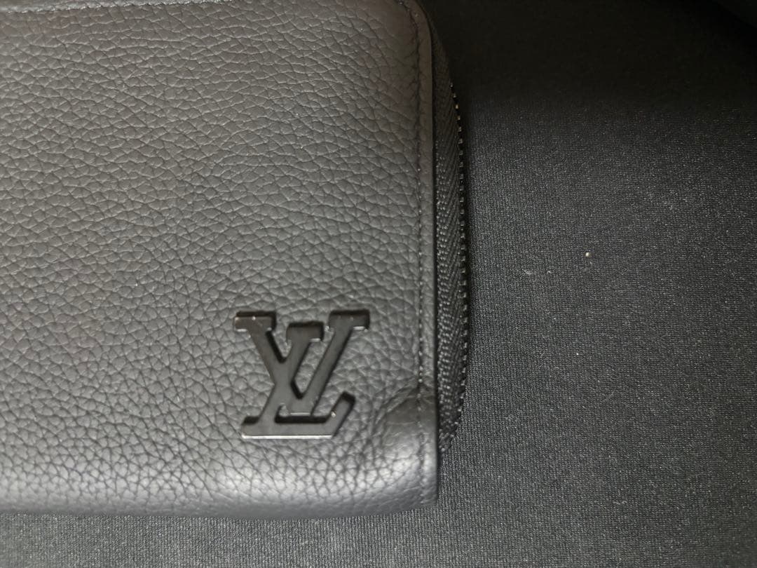 Louis Vuitton ブラック 長財布　本物証明あり