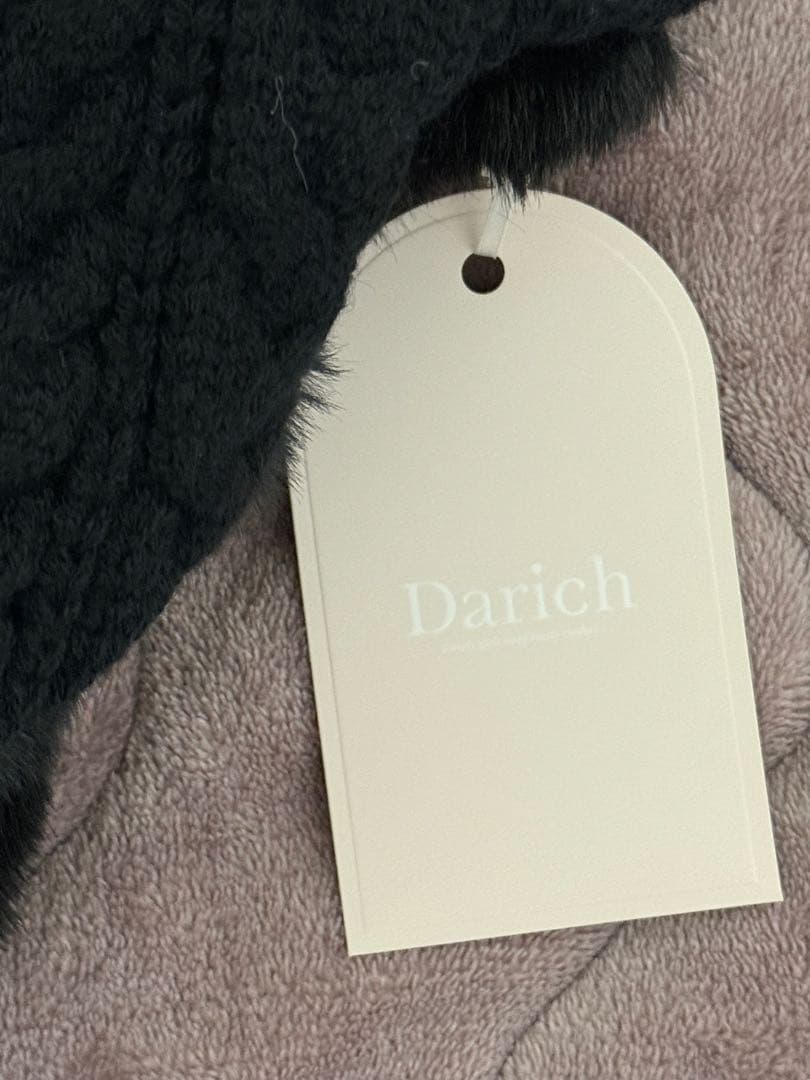 Darich ダブルファブリックフライトキャップ ブラック