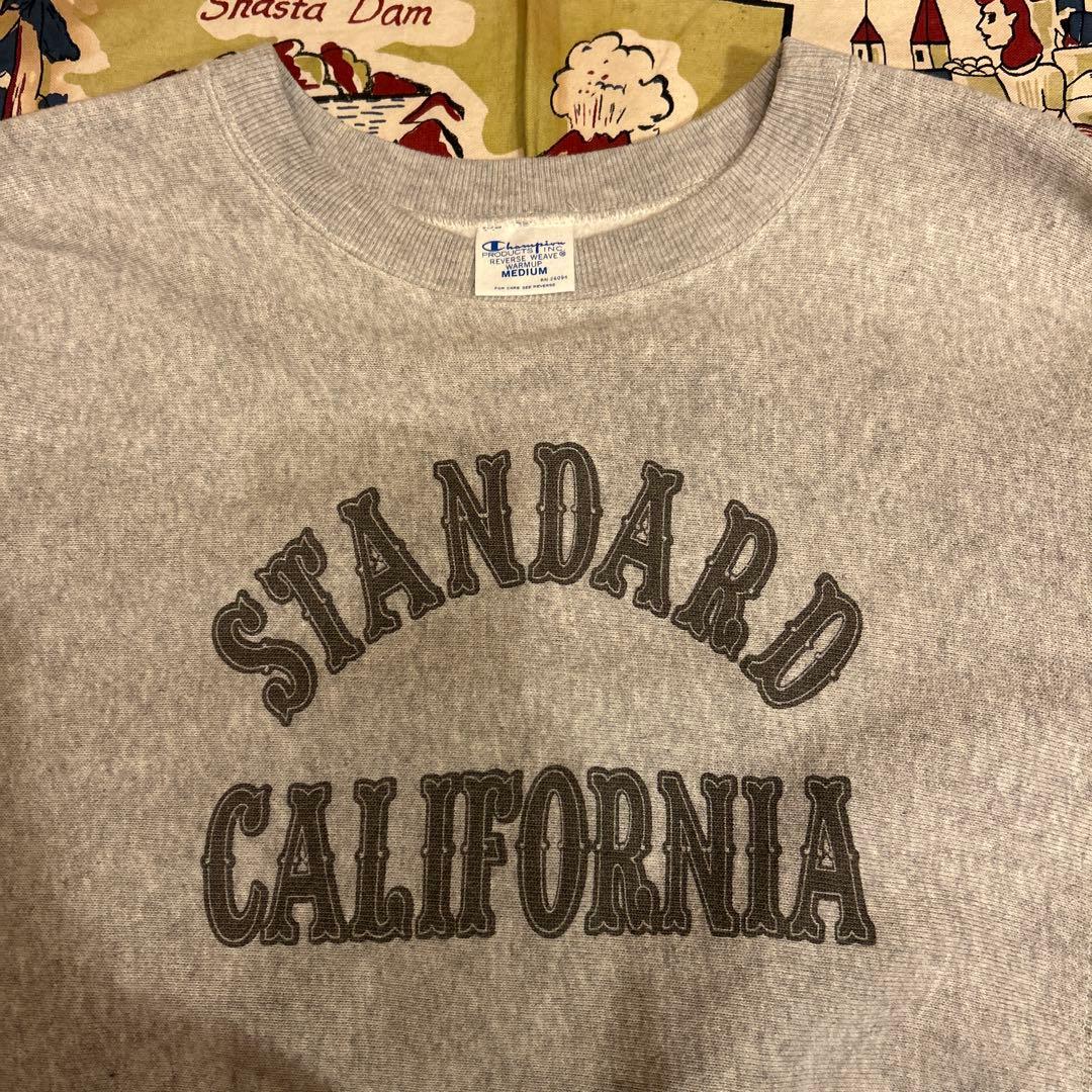 スタンダードカリフォルニア　チャンピオン　スウェット　リバースウィーブ