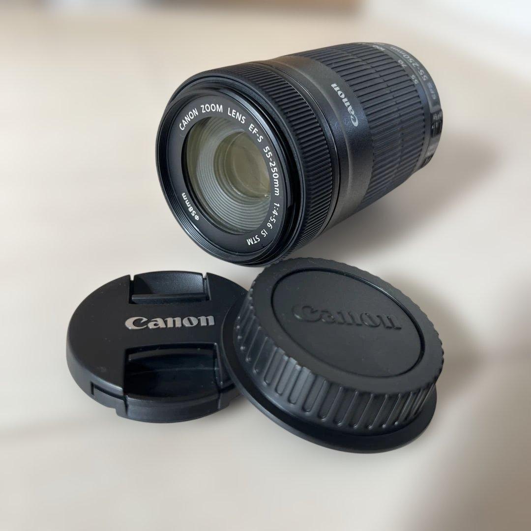 Canon EFS55-250mm カメラレンズ