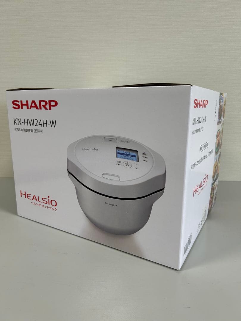 ノラあざらし SHARPヘルシオ KN-HW24H-W ホットクック