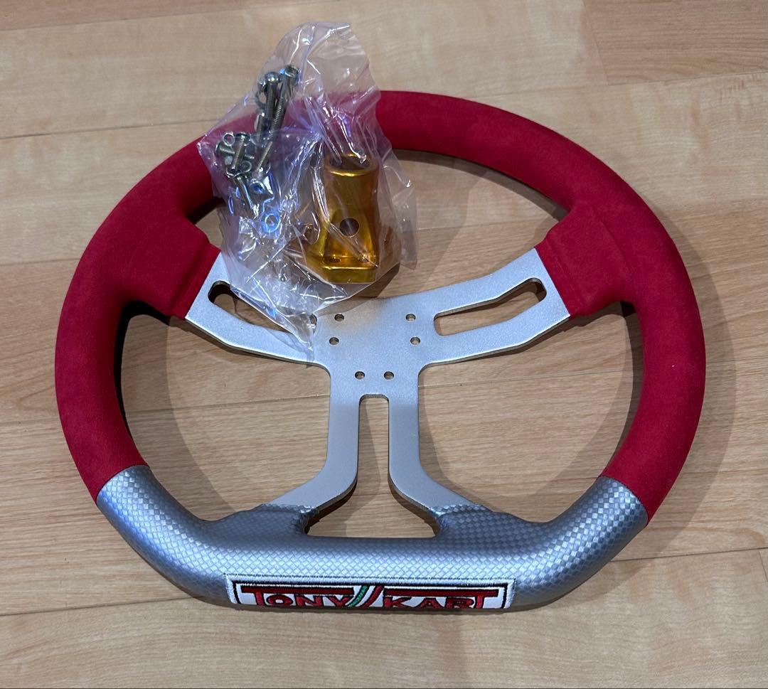TONY KART トニーカート ステアリングハンドル 本体 レーシングカート