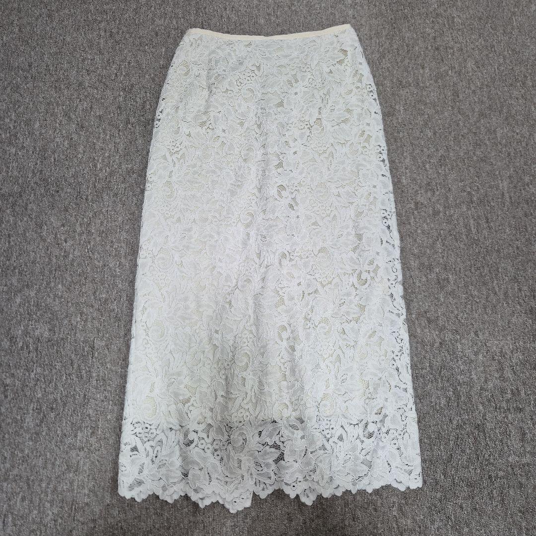 LOUNIE レースタイトスカート