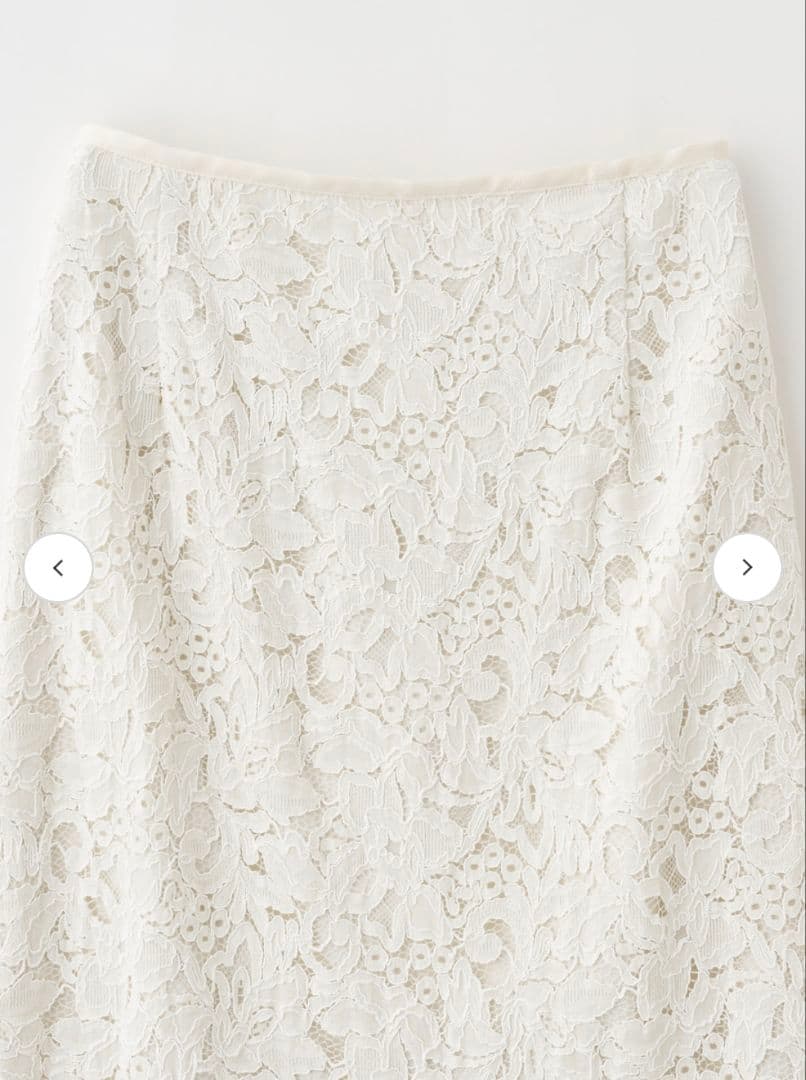 LOUNIE レースタイトスカート