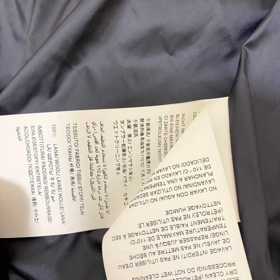 タトラス ダウンベスト　ルセラ　LTA20A4572 黒　M 01 ファー付き