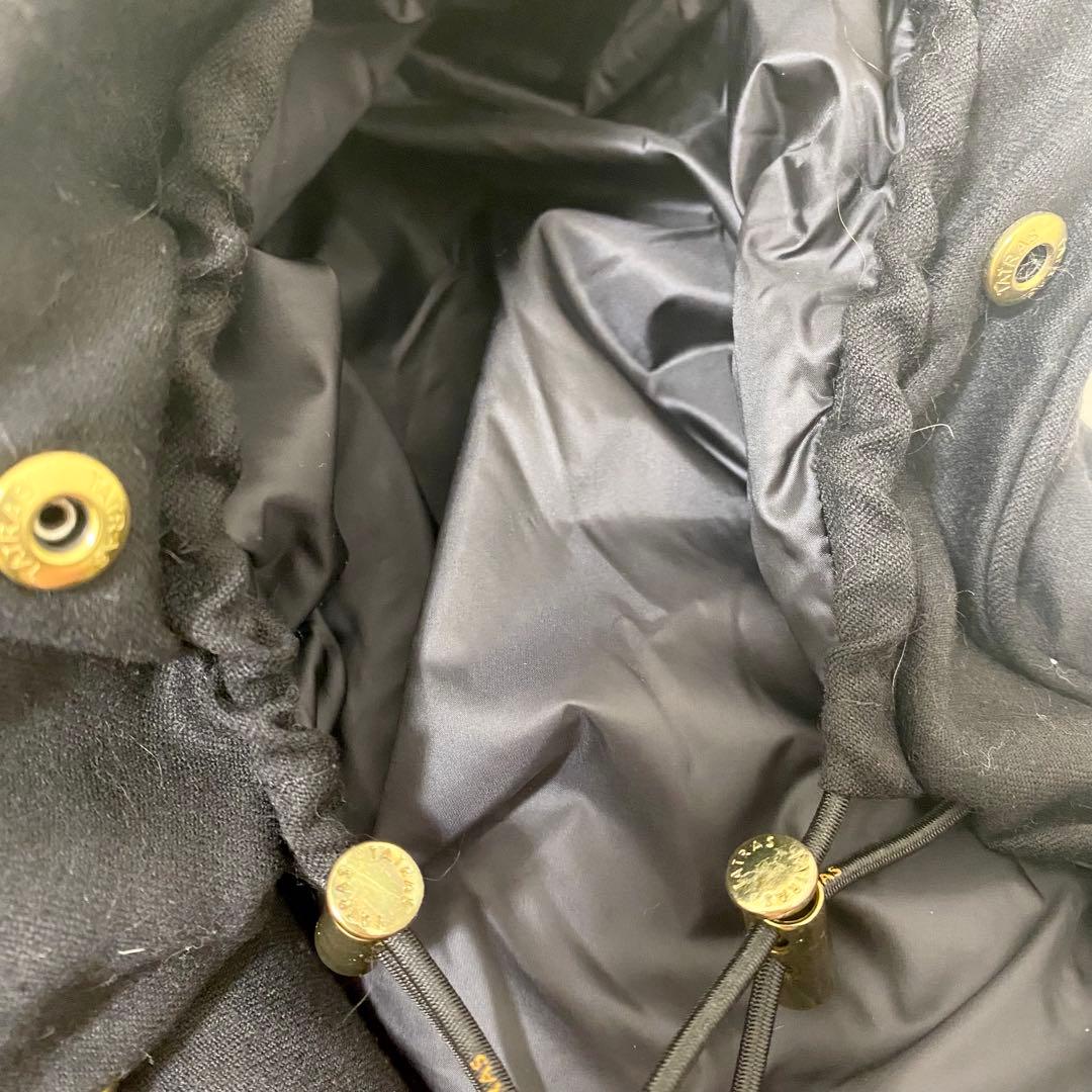 タトラス ダウンベスト　ルセラ　LTA20A4572 黒　M 01 ファー付き