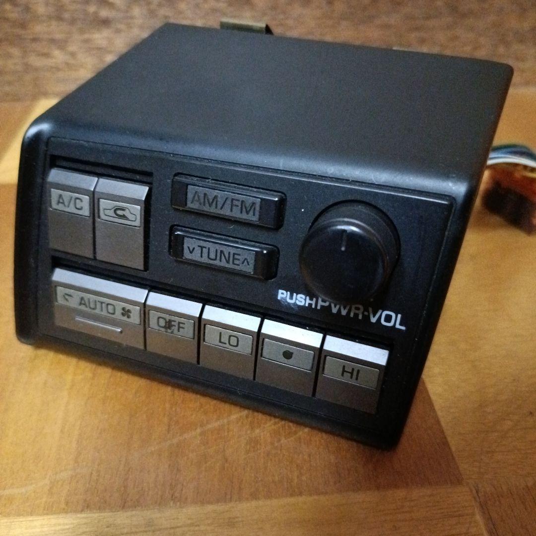 GX71 クレスタ後期 カーラジオ AM/FM エアコンコントロールスイッチ