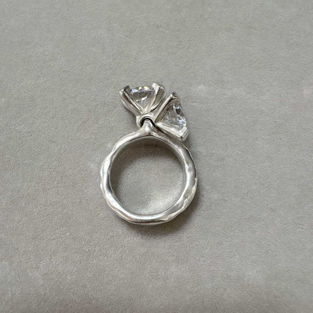 e.m. ★ リング ★ 揺れジルコニア