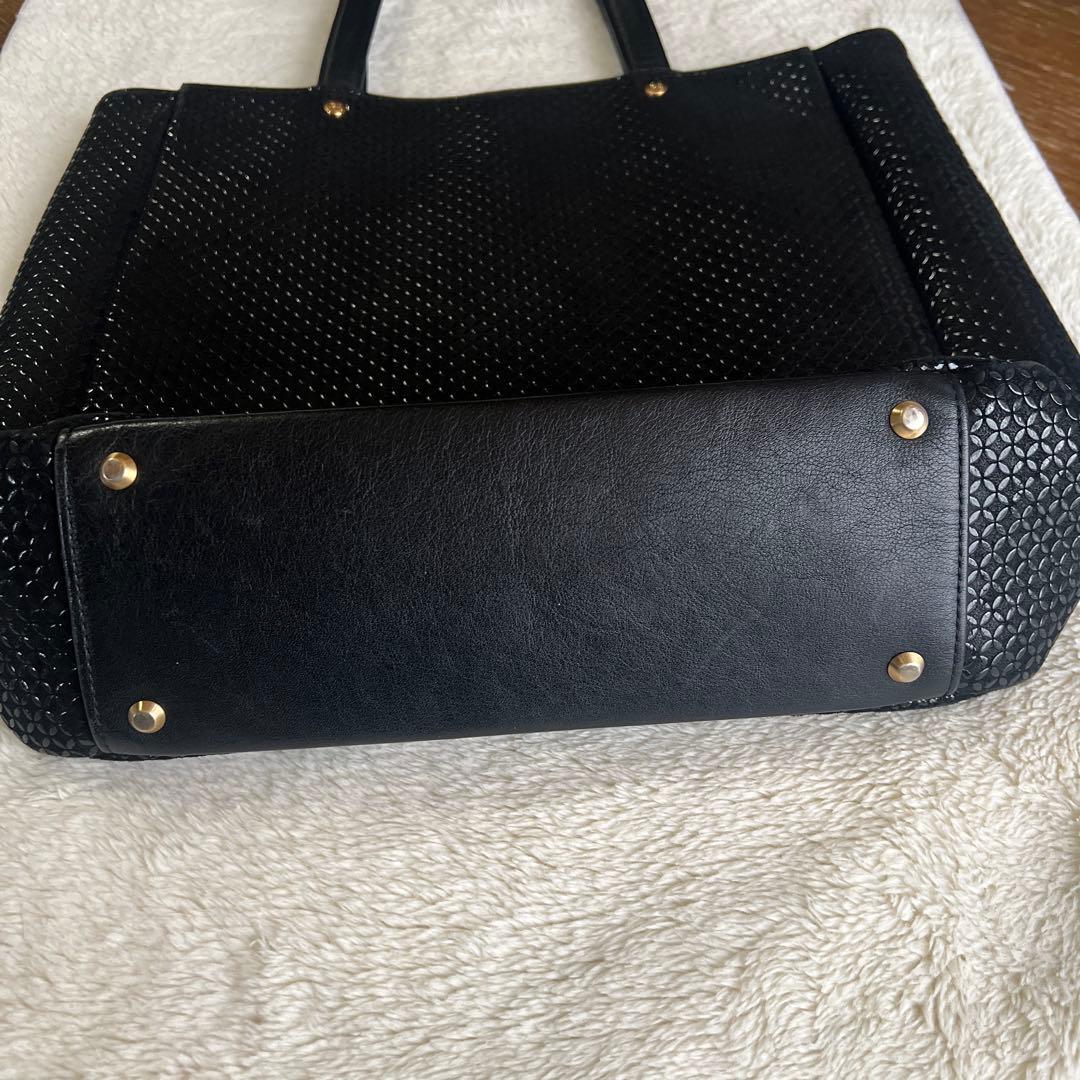 印伝トートバッグ　ショルダーバック