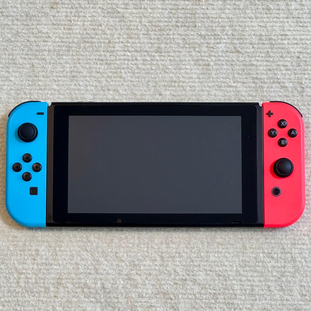 Nintendo Switch ネオンブルー/ネオンレッド 本体 &ポーチ付き
