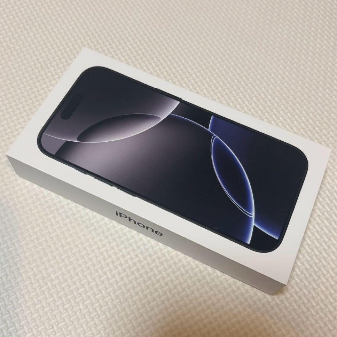 専用出品　Apple iPhone16pro 128GB ブラックチタニウム