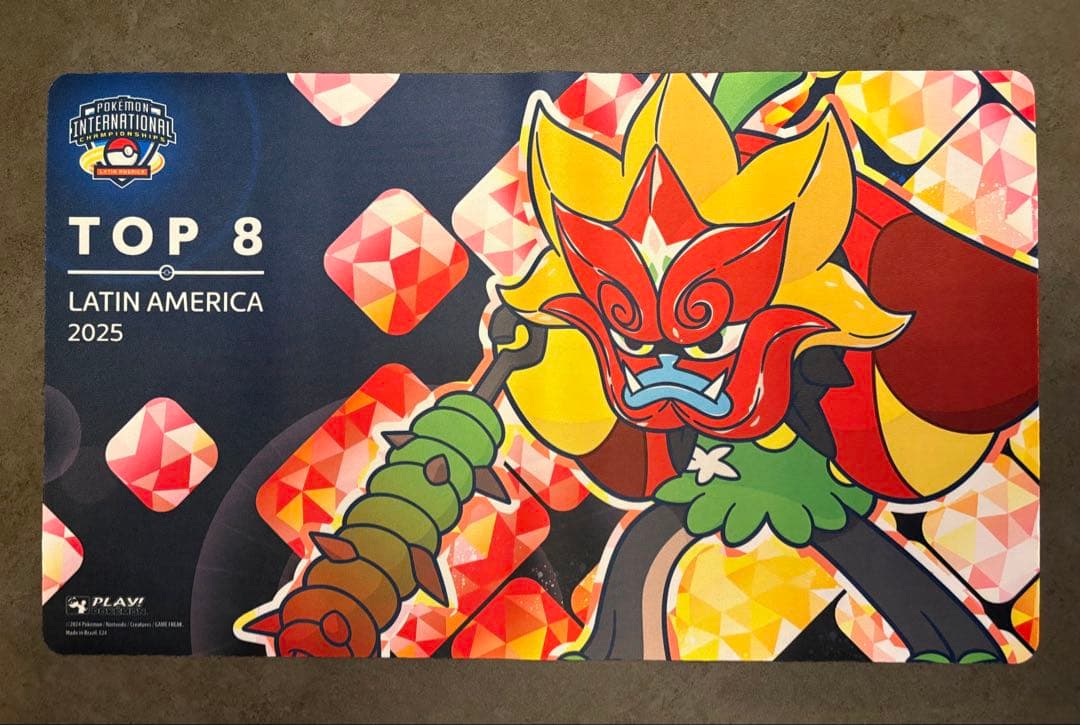 最安値 LAIC 2025 TOP8 オーガポン 公式 プレイマット