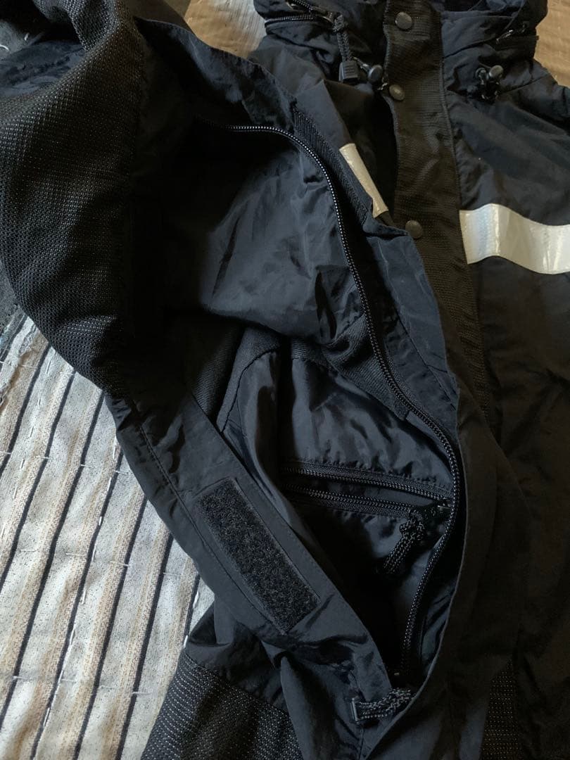 90s L DKNY vtg リフレクター ナイロンジャケット ギミック