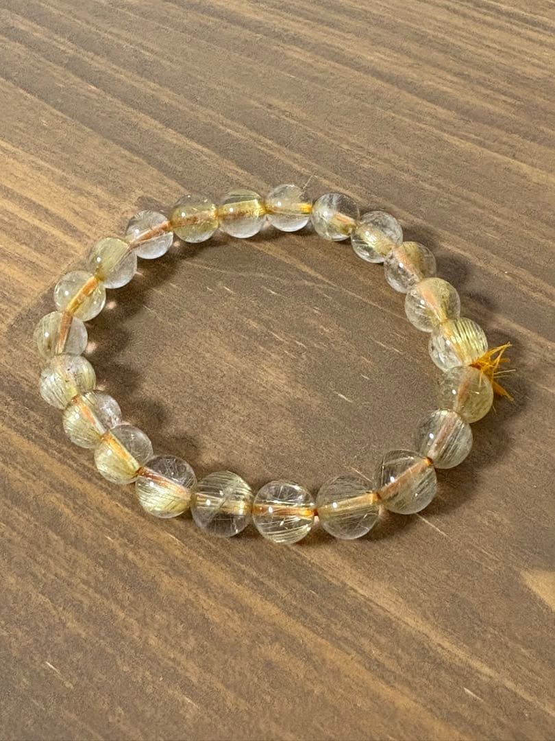 【早い者勝ち】REZARD ヒカルチル　ルチルクォーツ パワーストーン