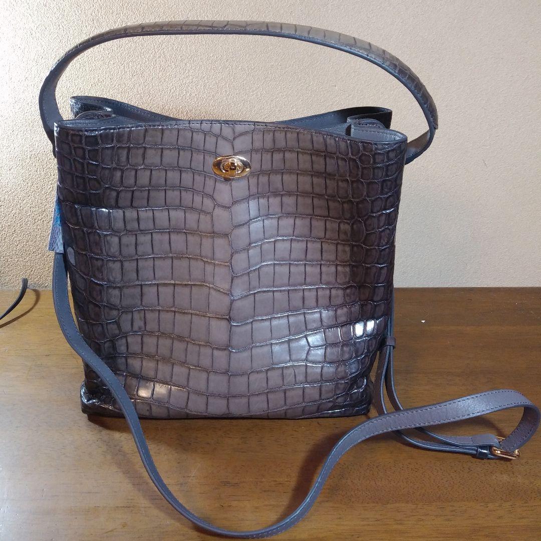 S*P様 Pelley Lusso クロコダイル 2wayバッグ