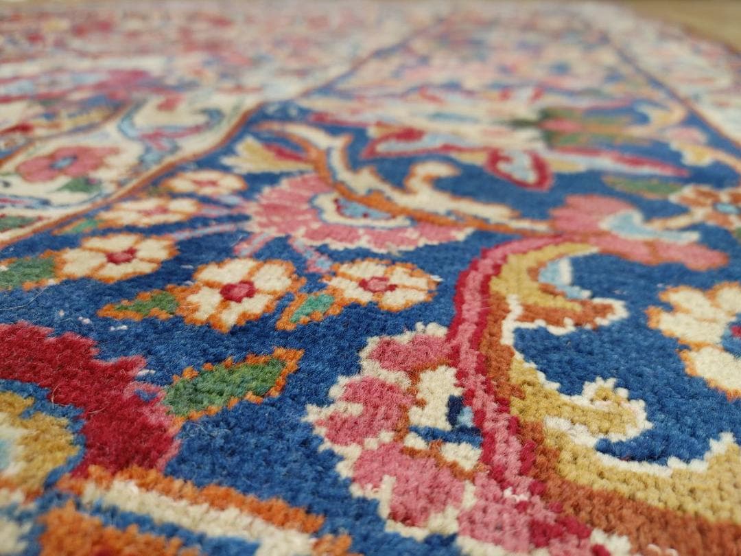 ペルシャ絨毯 ペルシャヴィンテージラグ 220x146 手織り オールド