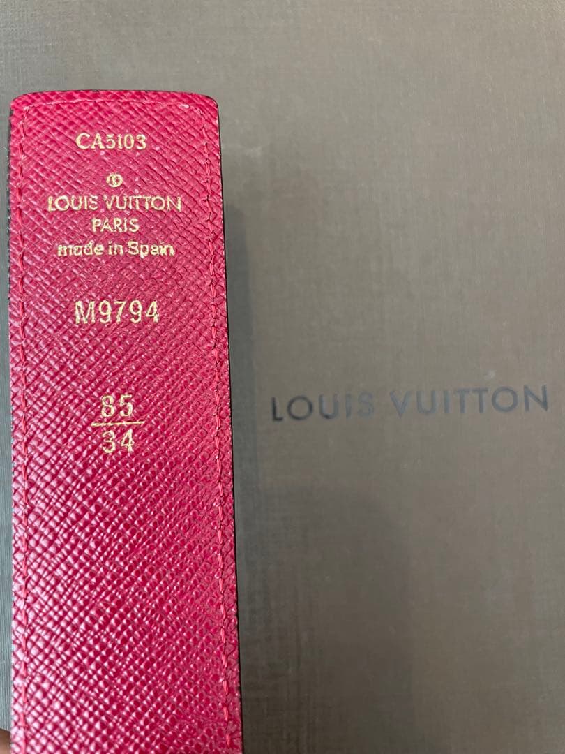 【LOUIS VUITTON】モノグラム　サンチュール　ベルト