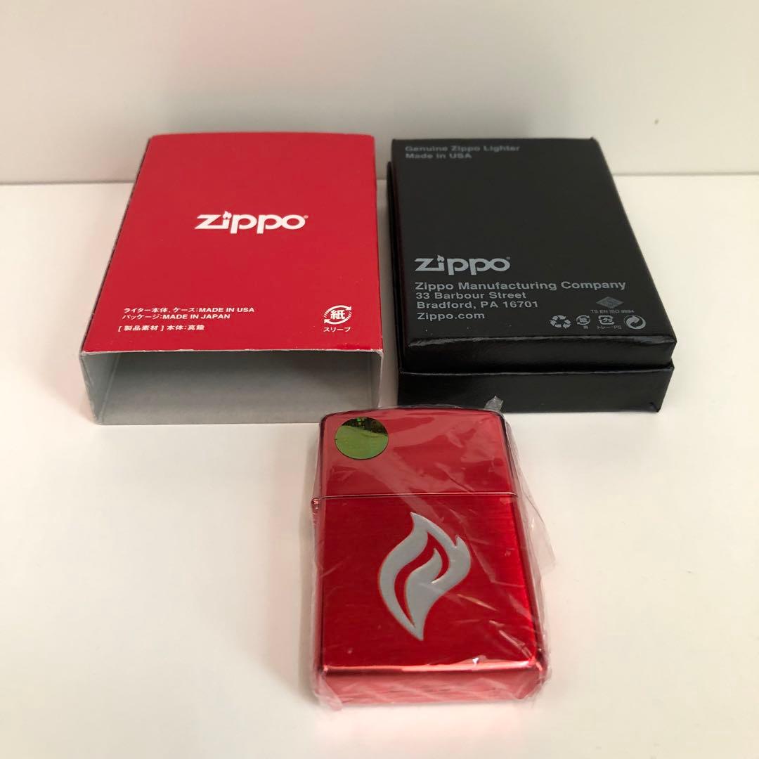 メジロ　希少キリンファイアZIPPO 非売品レアレッド色ZIPPO