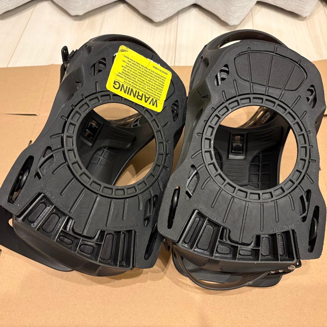 ROME スノーボードビンディング M/L ブラック