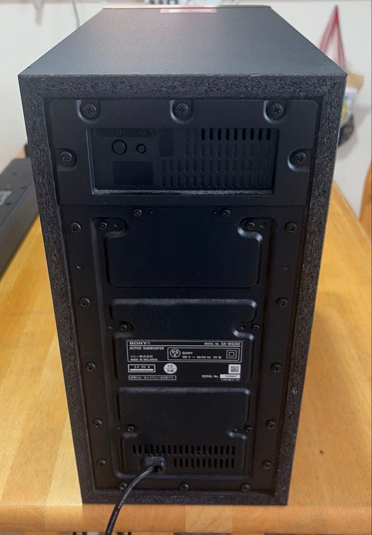 Sony HT-S350 サウンドバー　サブウーファー
