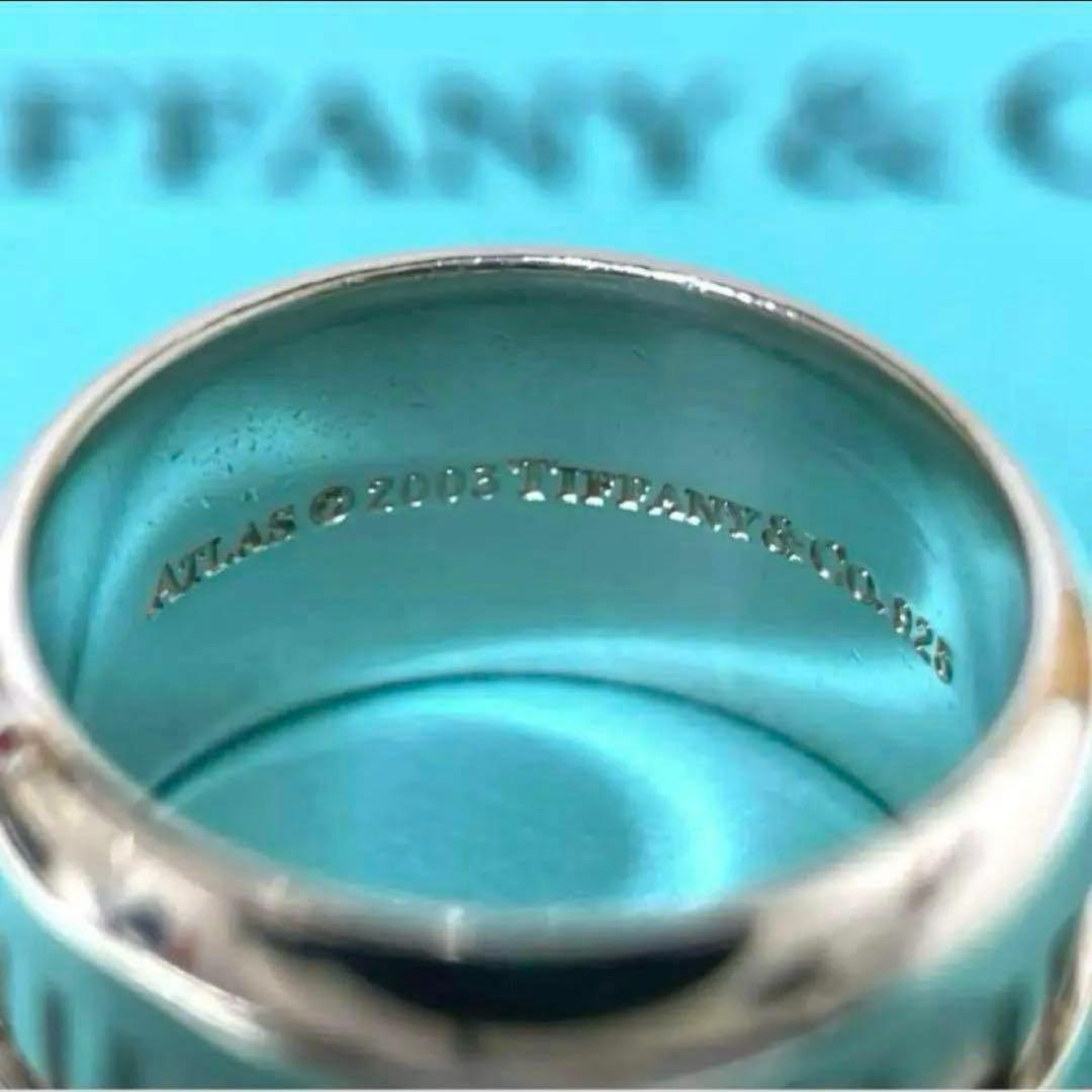 【極美品】ティファニー　アトラスカーブドリング　8号　シルバー925