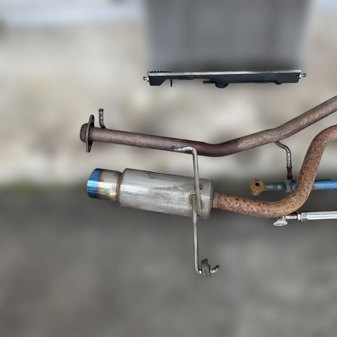 ジムニーＪＢ23用マフラーその他中古パーツ　‼️ラオウ出品品❣️