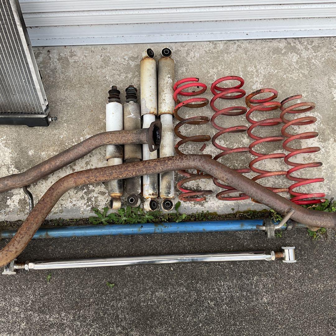 ジムニーＪＢ23用マフラーその他中古パーツ　‼️ラオウ出品品❣️