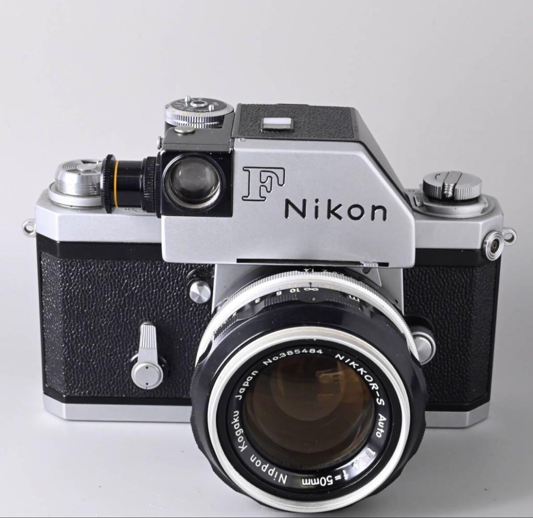 Nikon F 一眼レフカメラ Nikkor 50mmレンズ