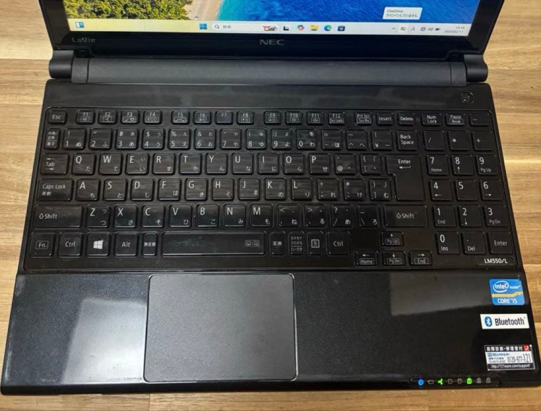 訳あり特価‼︎NEC13.3型ノート　Corei5 Win11 Office