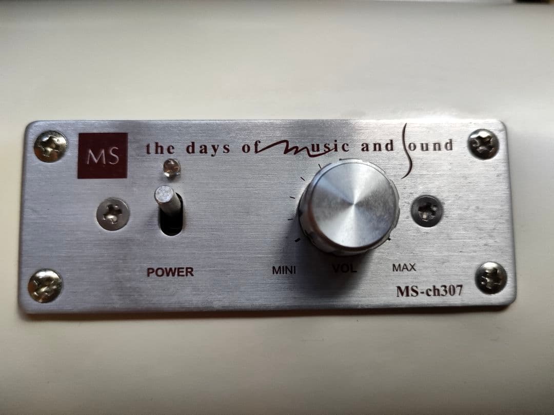 M’system MS-CH307 波動スピーカー