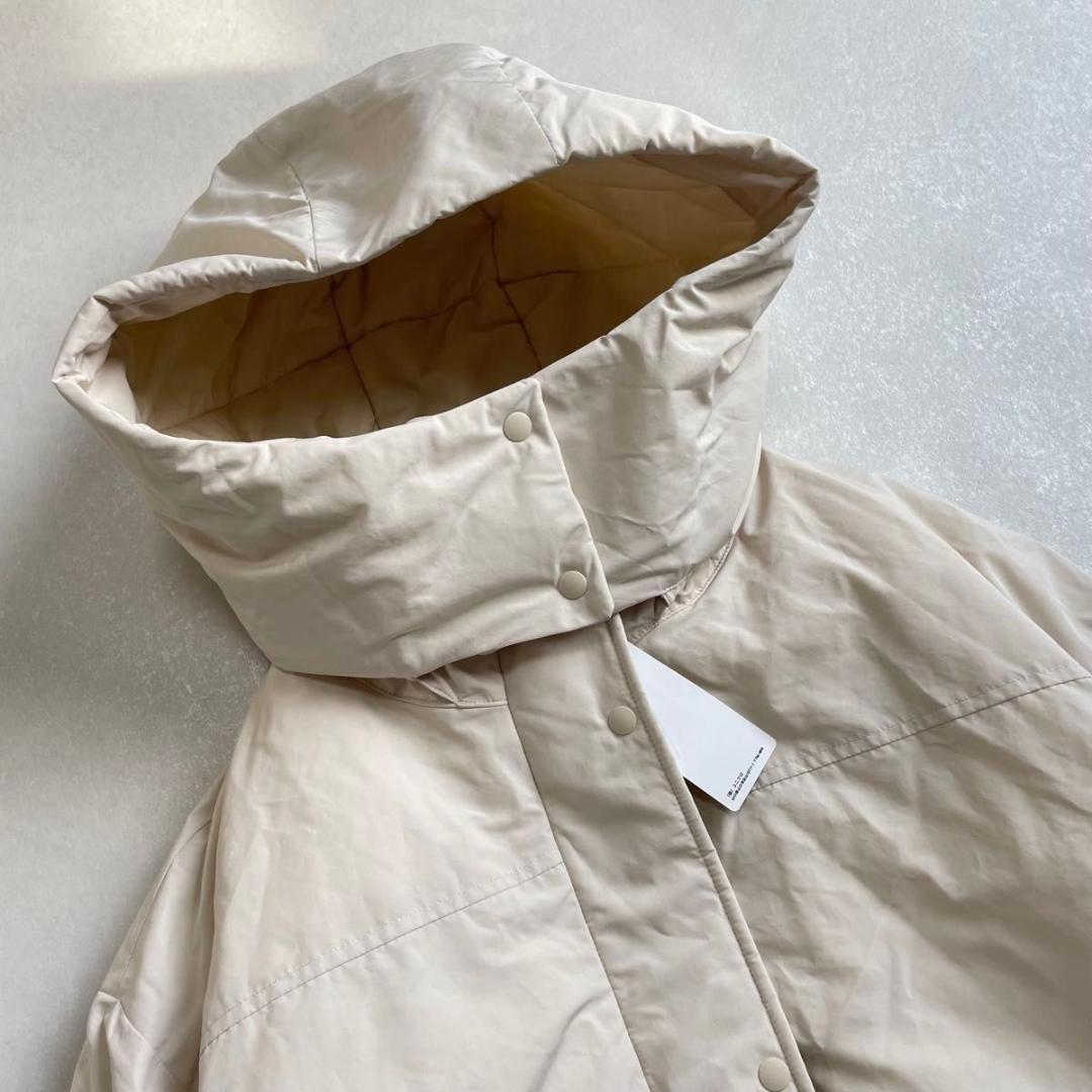 【新品・タグ付き】UNIQLO ハイブリッドダウンコート ナチュラル 3XL