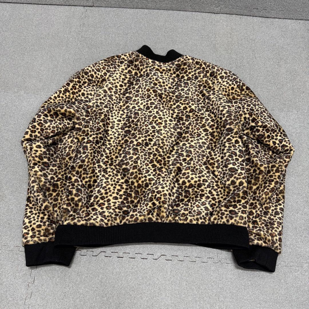 ジャケット・アウター 898 Satori Skull Rev Sukajan Jkt Leopard