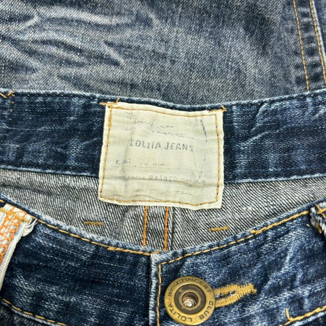 大きめサイズ W34 LOLITA JEANS y2kフレアデニム N1447