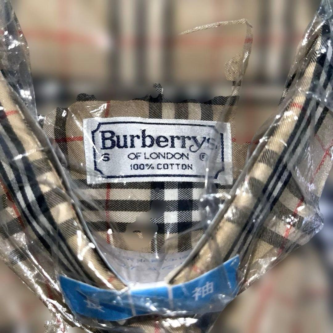 【美品】 長袖　Burberrys バーバリー ノバチェック シャツ S
