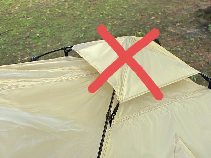 DOD　ライダーズタンデムテント　T3-485-TN　トップシート欠品