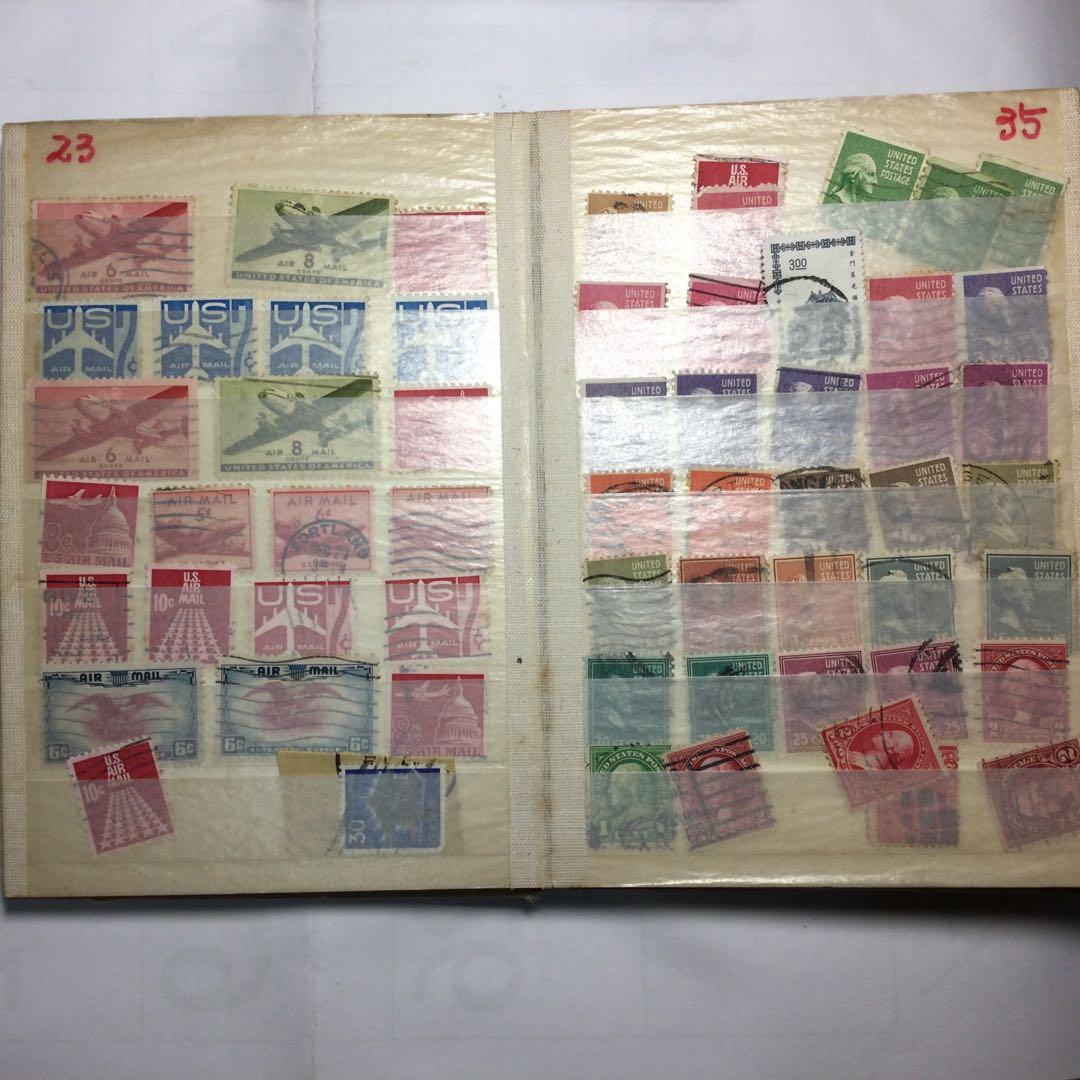 NO291切手と硬貨の古い物でです。