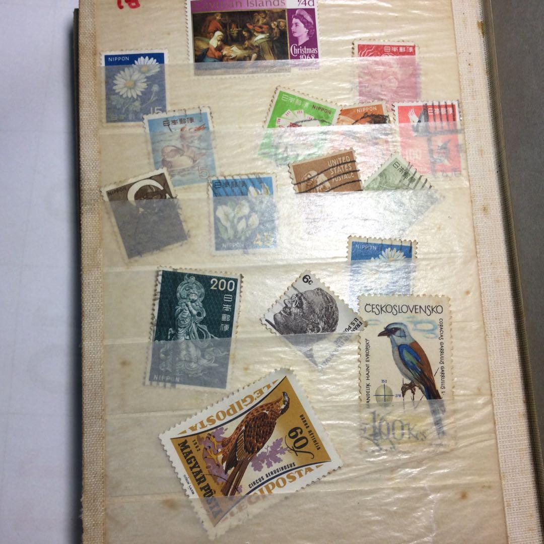 NO291切手と硬貨の古い物でです。