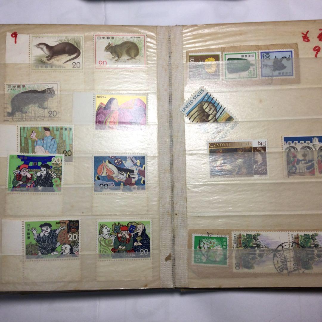 NO291切手と硬貨の古い物でです。