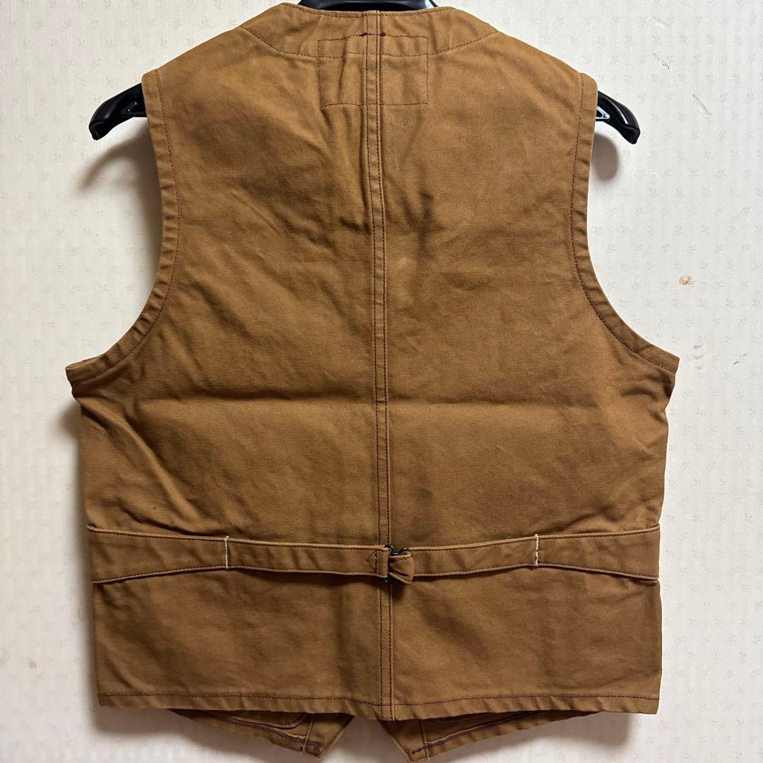 SUGAR CANE ブラウンダック ワークベスト 36 美品