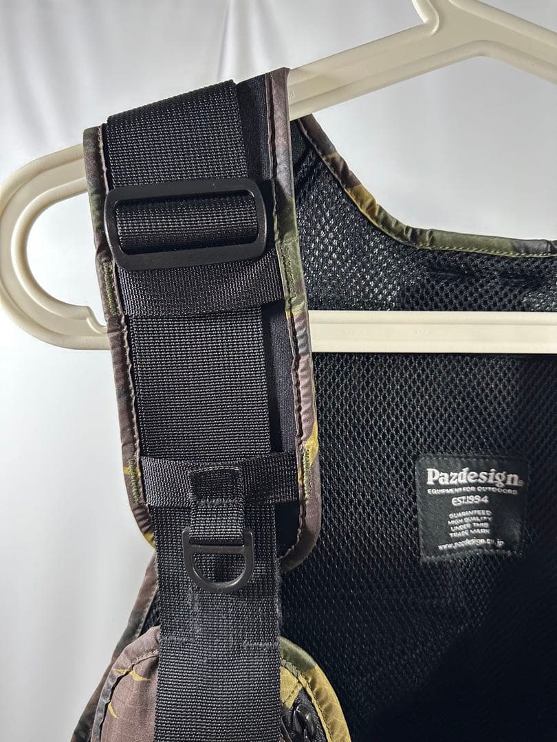 Pazdesign ライフジャケット　パズデザイン　オカッパリフロートベスト