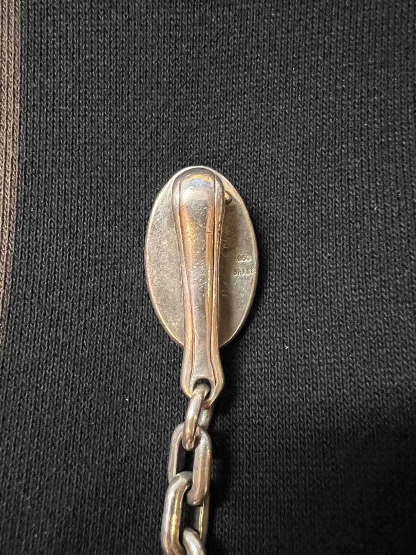 ケルトアンドコブラ キーチェーン 美品 HOOK ケルト＆コブラ シルバー 真鍮