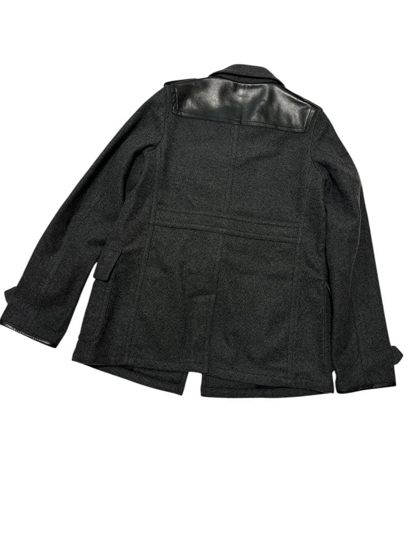 BURBERRY CHILDREN ウールコート 14Y グレー　ピーコート