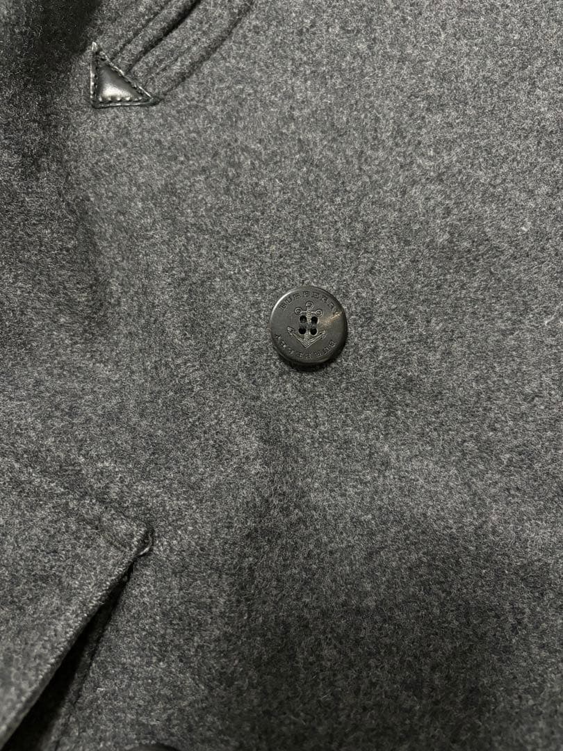 BURBERRY CHILDREN ウールコート 14Y グレー　ピーコート