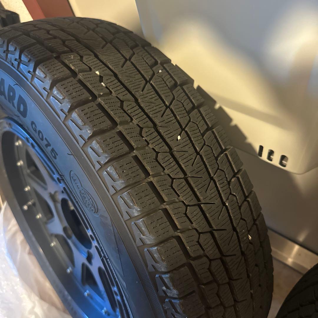 ジムニー　スタッドレスMLJ エクストリームJ フラットブラック　アルミ