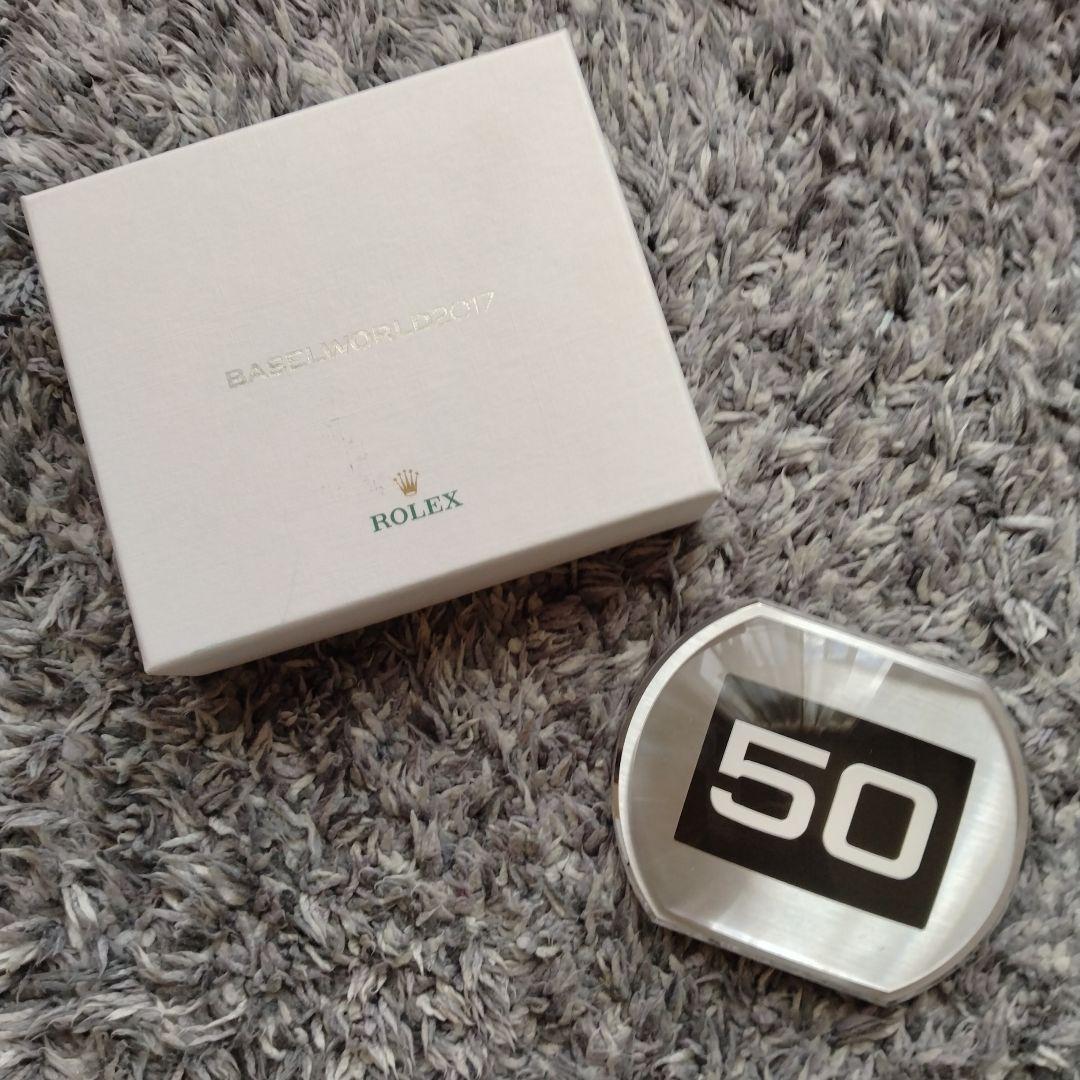 非売品 ROLEX ロレックス シードゥエラー 50周年記念 ペーパーウェイト