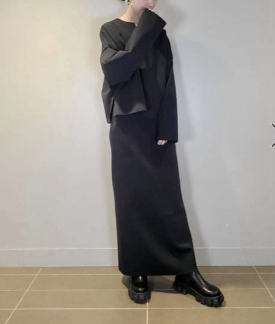 ADOREアドーア エアーストレッチニットスカート38