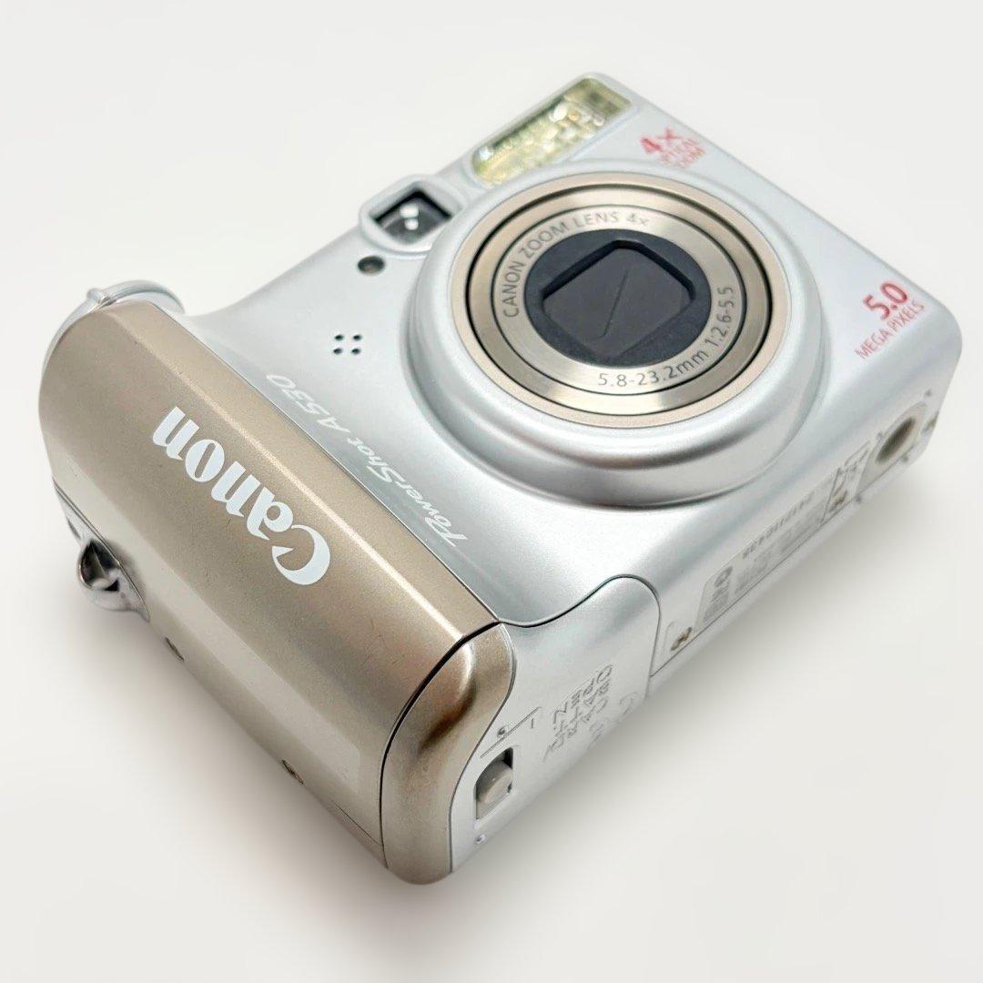 Canon PowerShot A530 動作確認済み 新品電池付 送料無料
