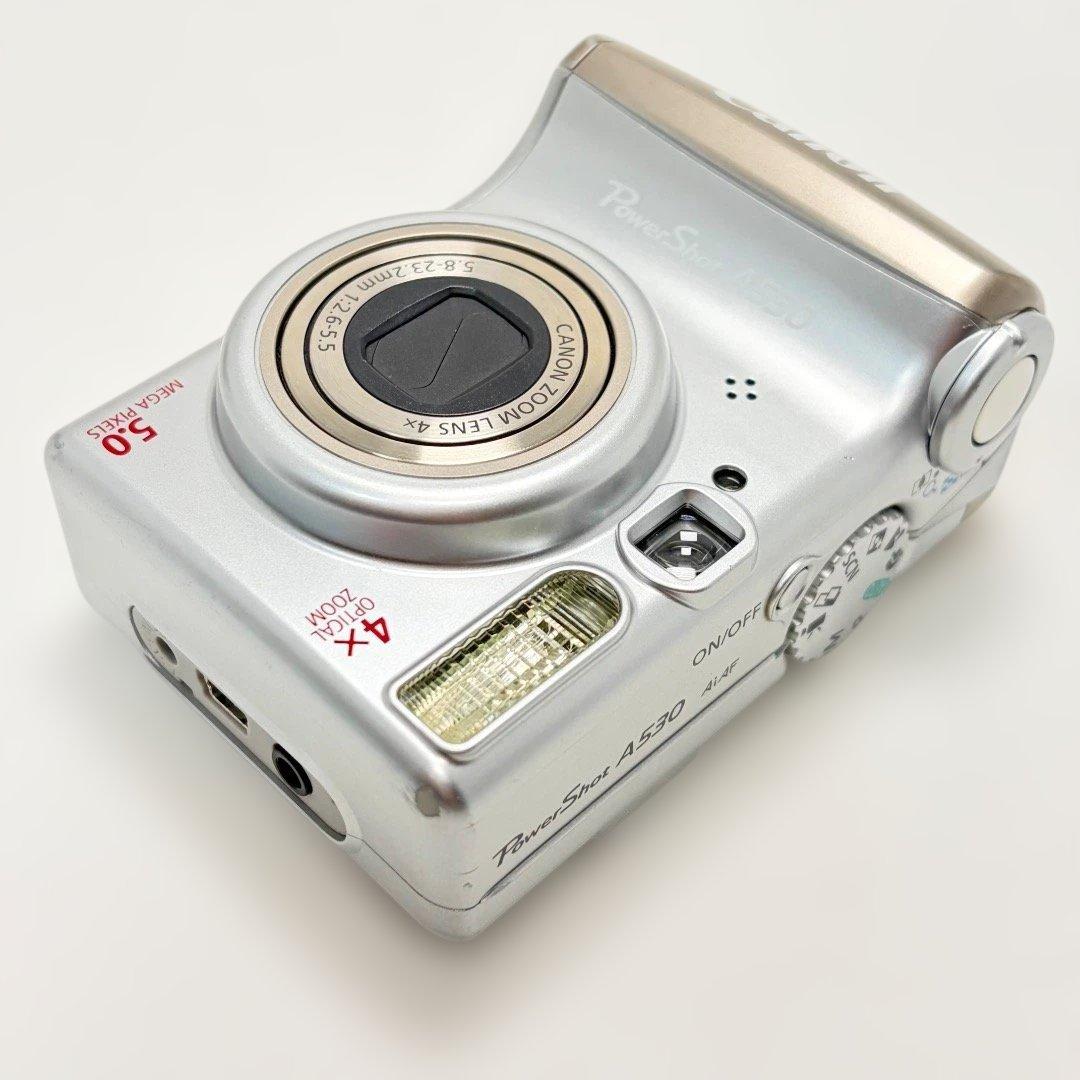 Canon PowerShot A530 動作確認済み 新品電池付 送料無料