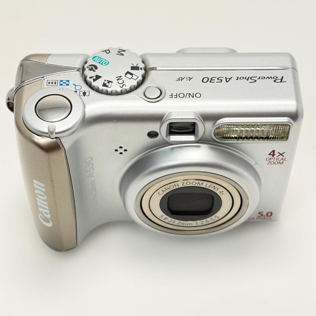 Canon PowerShot A530 動作確認済み 新品電池付 送料無料