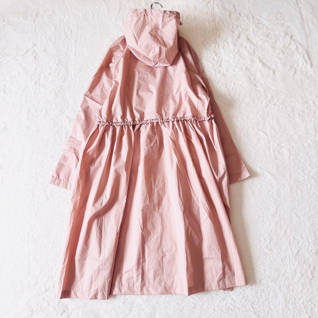 【新品未使用タグ付き】 チェスティ レインコート コサージュ ピンク フラワー